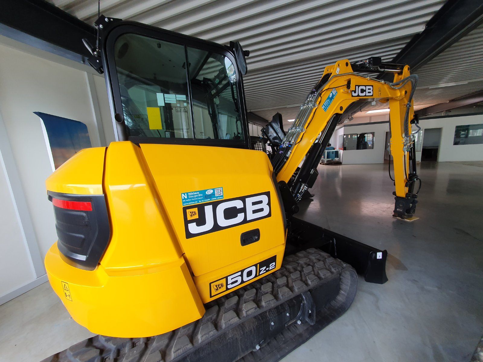 Minibagger von JCB