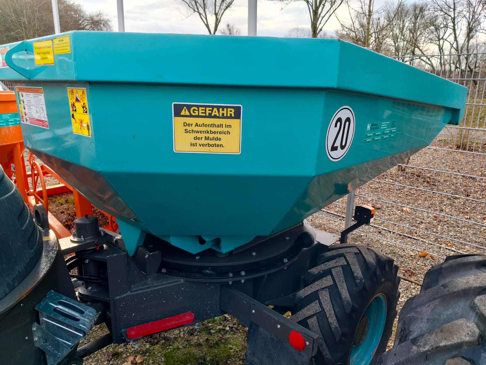 Raddumper Ausa D 350 AHG mit Drehmulde kaufen