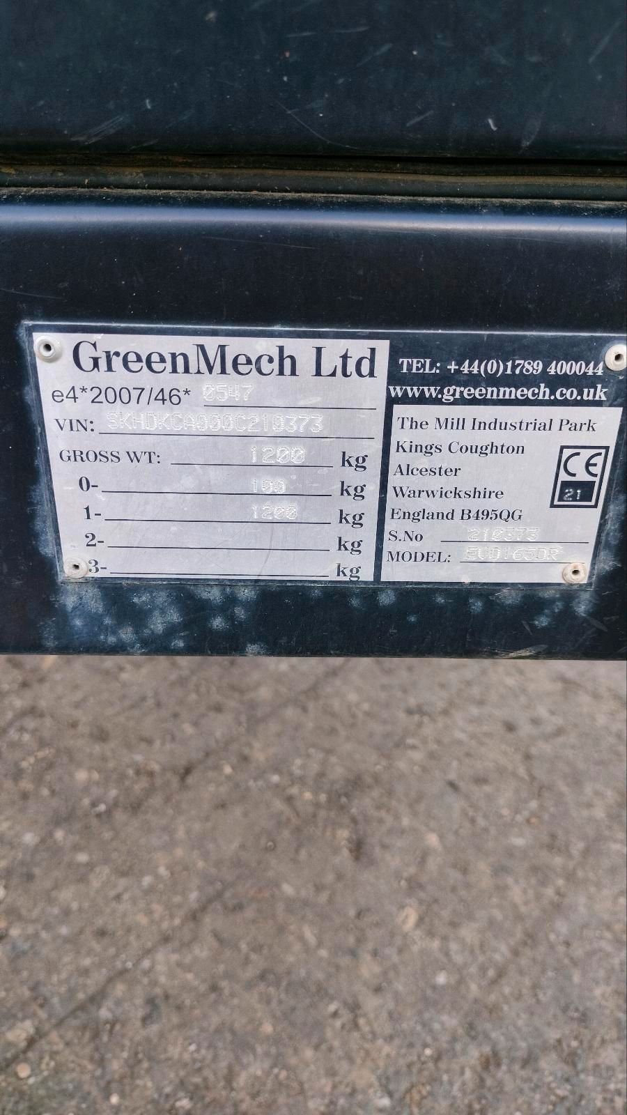 Häcksler GreenMech EVO 165D gebraucht kaufen
