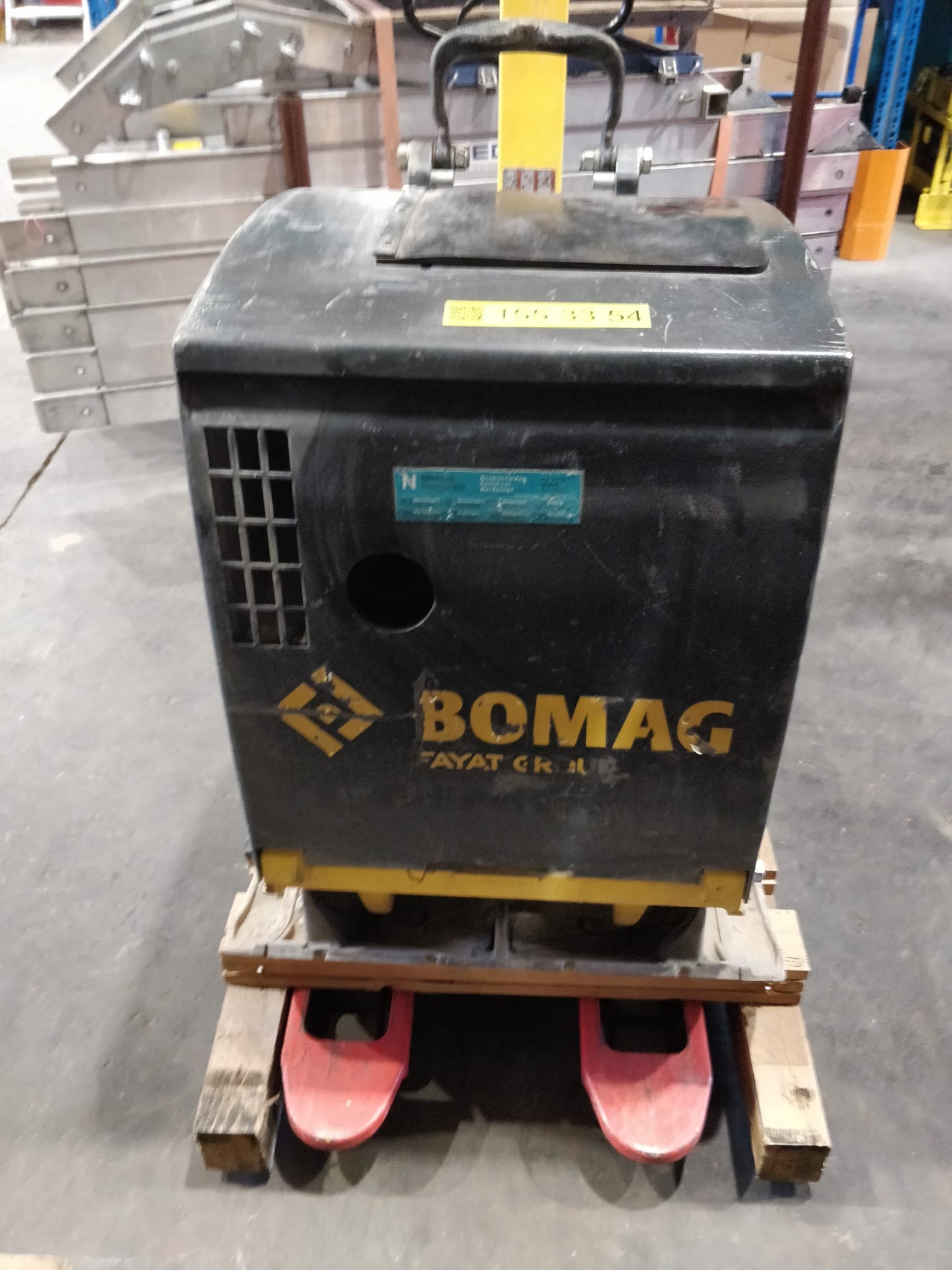 Gebrauchte Rüttelplatte Bomag 70/70