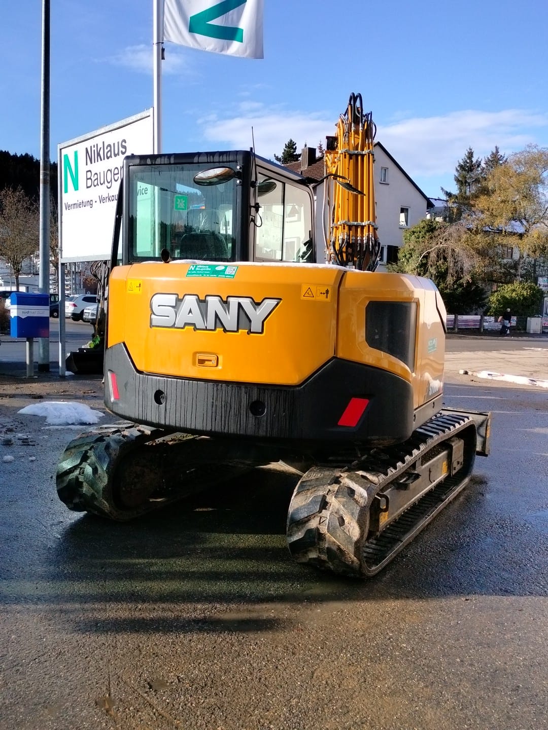 Minibagger Sany SY 80U inkl. Löffelpaket kaufen