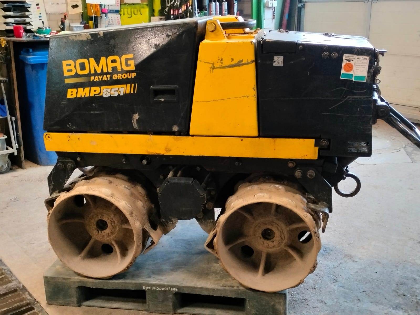 Grabenwalze BOMAG BMP 851