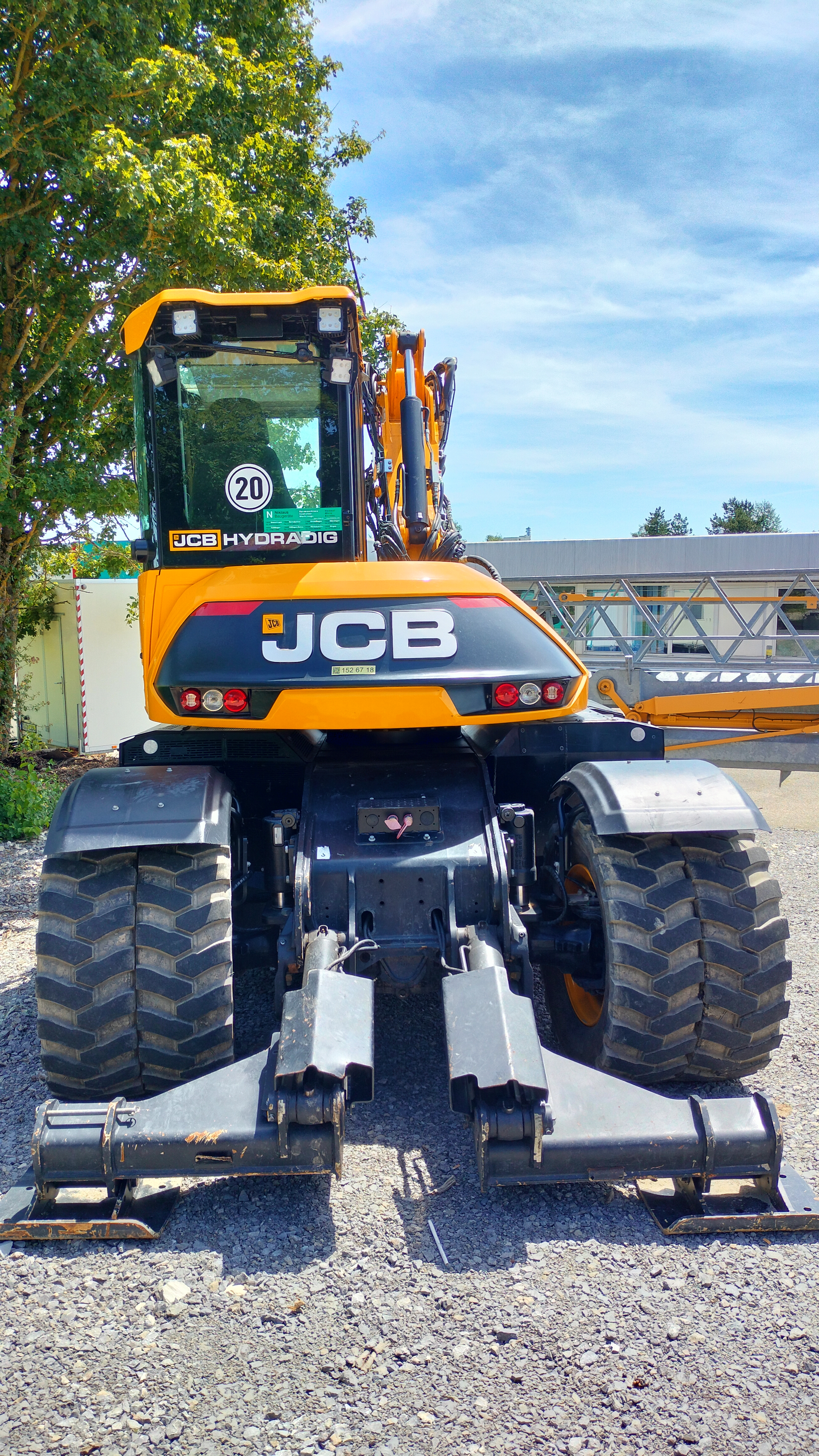 Mobilbagger Hydradig JCB 110W mit Powertilt gebraucht kaufen