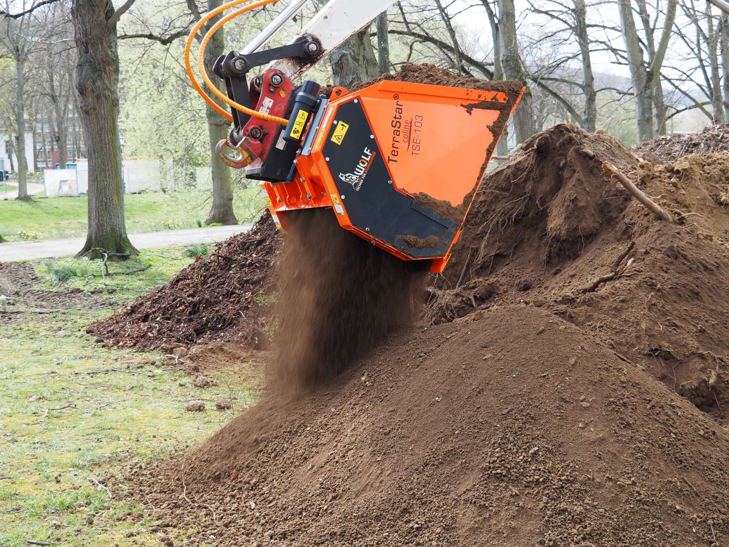 Schaufelseparator mieten